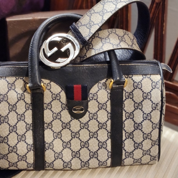 Double G's Gucci belt Supreme - Picture 2 of 7